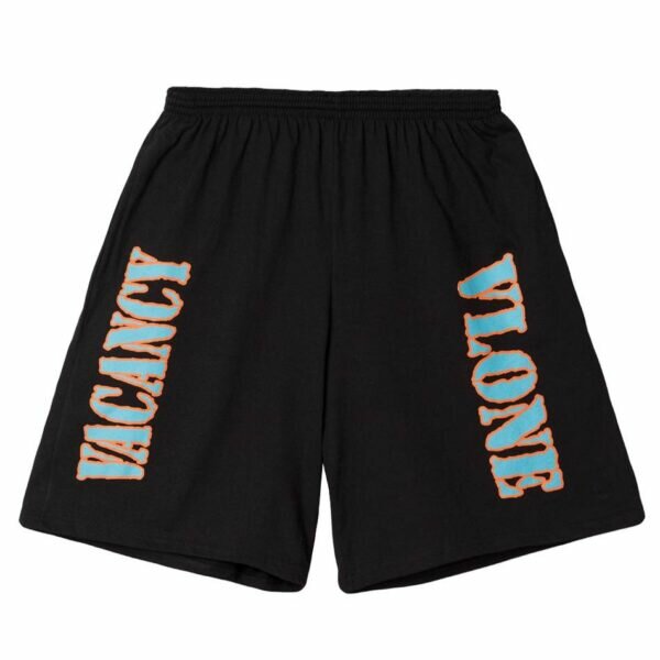 Man Vlone No Vacancy Inn Pop Up Short Black
