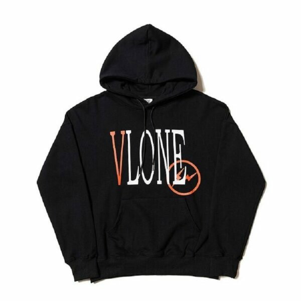 More Vlone Staple Hoodie X-Fragment Black