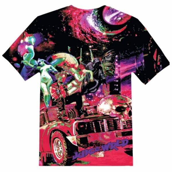Rappers Collab Vlone Galaxy Tee Juicewrld Multicolor