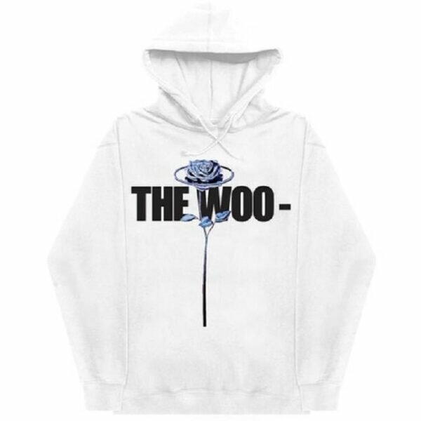 Rappers Collab Vlone The Woo Hoodie Pop-Smoke White