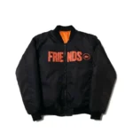 Vlone Friends Jacket Black